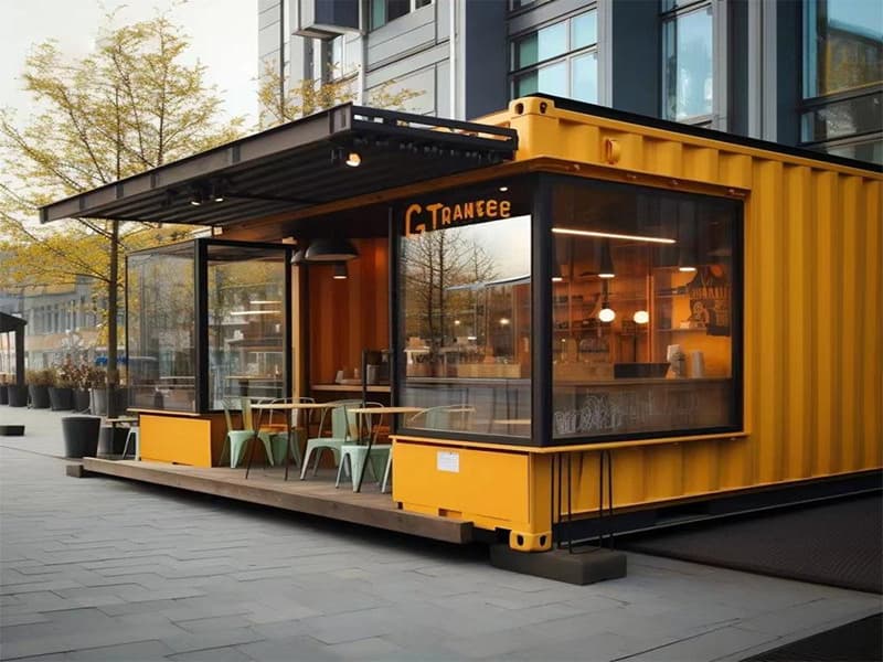 أكشاك طعام الشارع على شكل حاوية - chayohouse