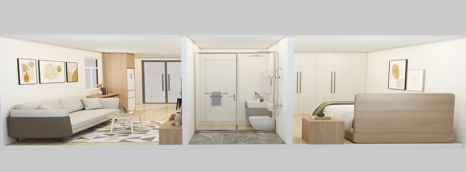 منزل عائلي جديد قابل للتوسيع