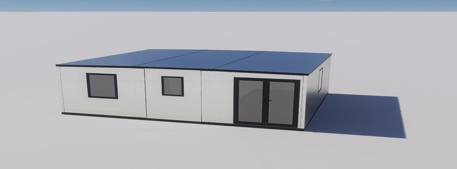 جيل جديد من المنازل المصنوعة من حاويات قابلة للتوسيع، مصممة لتدوم 50 عامًا