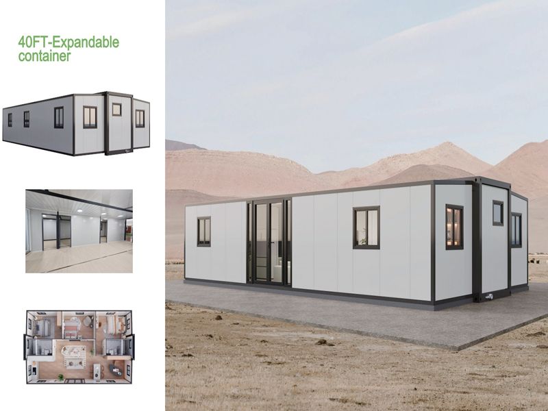 منزل حاويات قابل للتمدد بطول 40 قدمًا - chayohouse